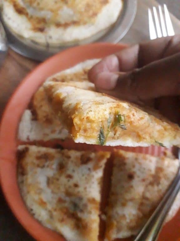 Sandwich Uttapam Masala Uttapam Sandwich My Dainty Kitchen