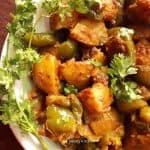 aloo simla fry