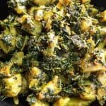 methi aloo
