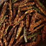 crispy okra fry