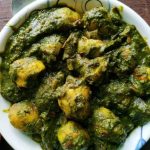 Saag aloo - indian curry