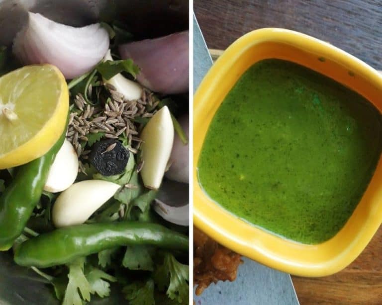 Cilantro Chutney (Vegan) My Dainty Kitchen