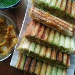 masala toast sandwich