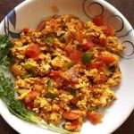 high protein breakfast recipes aneer bhurji