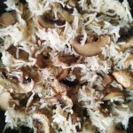 baked mushroom rice