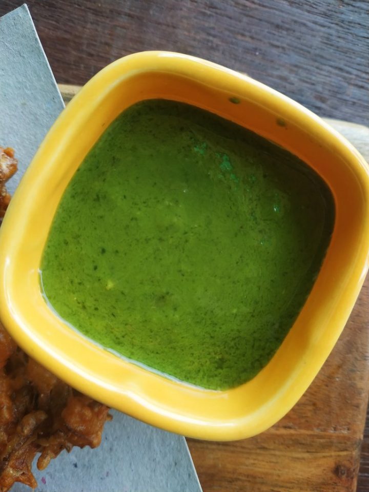 Cilantro Chutney (Vegan) My Dainty Kitchen
