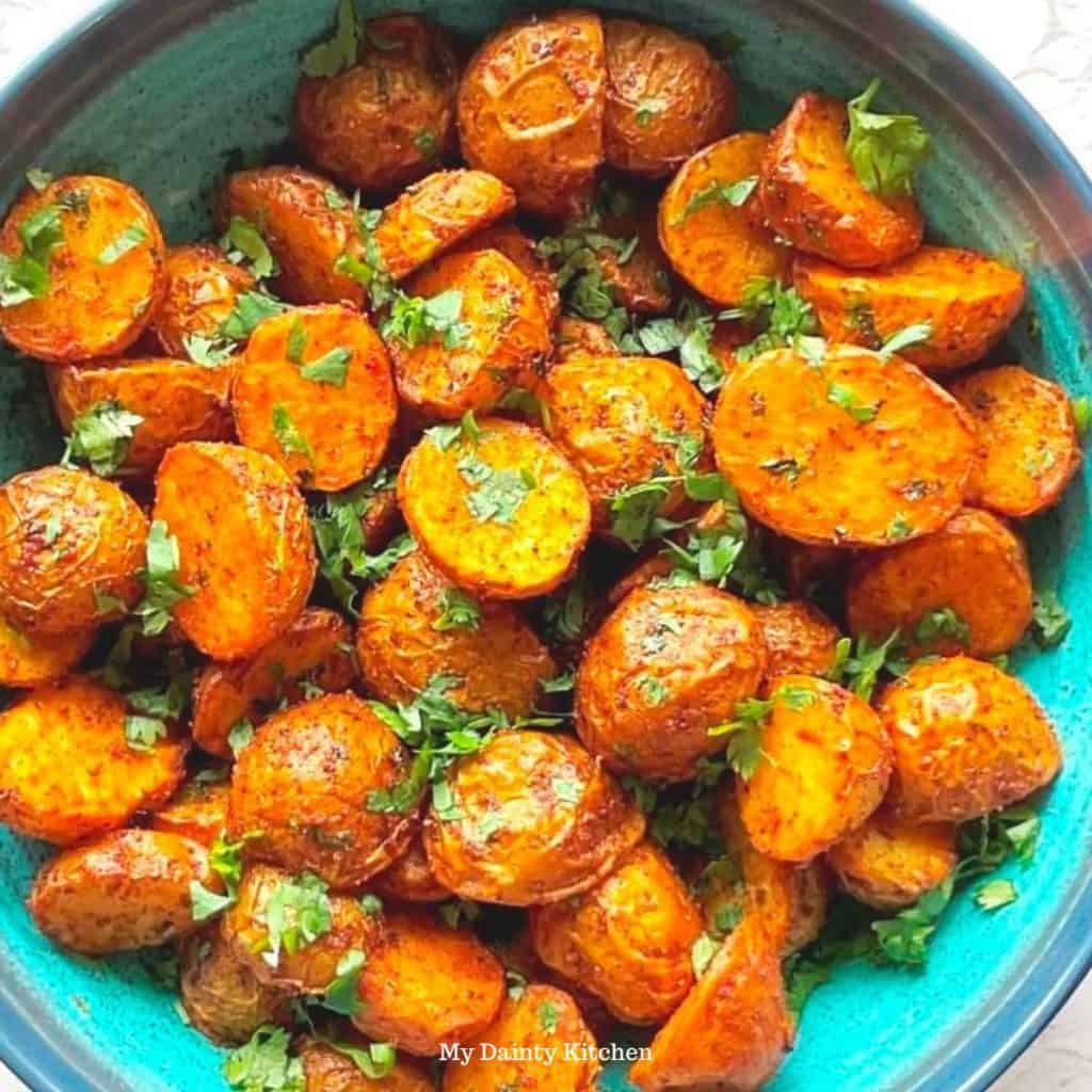 Mexican Potatoes - My Dainty Kitchen