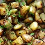 skillet fried potatoes