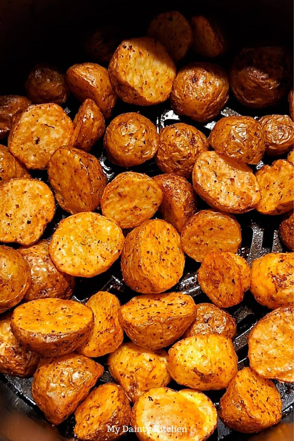 Air Fryer Baby Potatoes My Dainty Kitchen