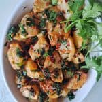 batata harra (Lebanese spicy potatoes)