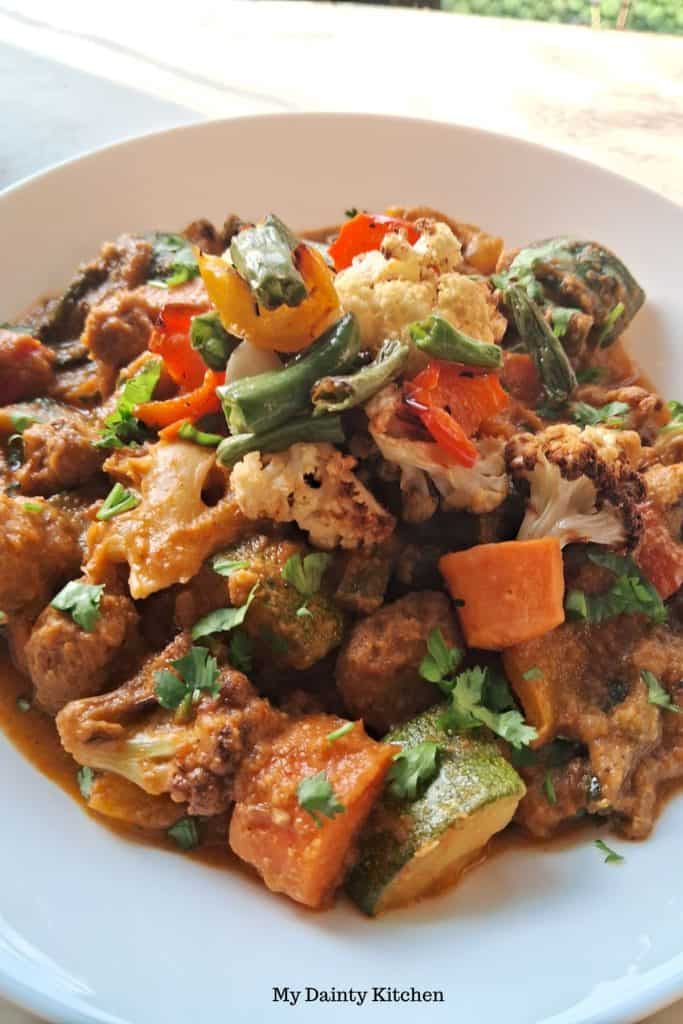 Vegetable Curry - My Dainty Kitchen