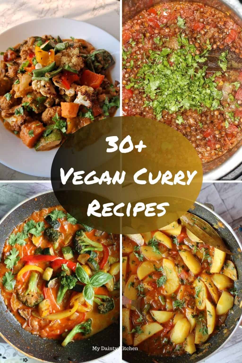 30+ Vegan Curry Recipes - My Dainty Kitchen