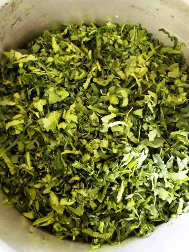 Palak Sarson Bathua ka saag